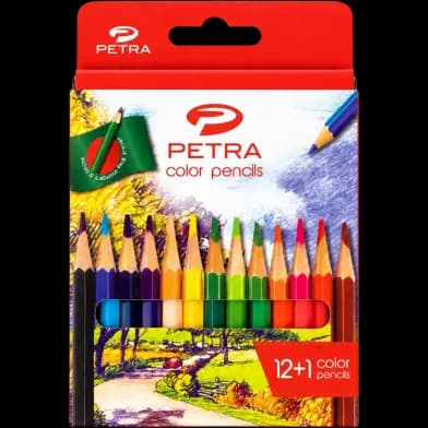 petra 12+1 color half pencil