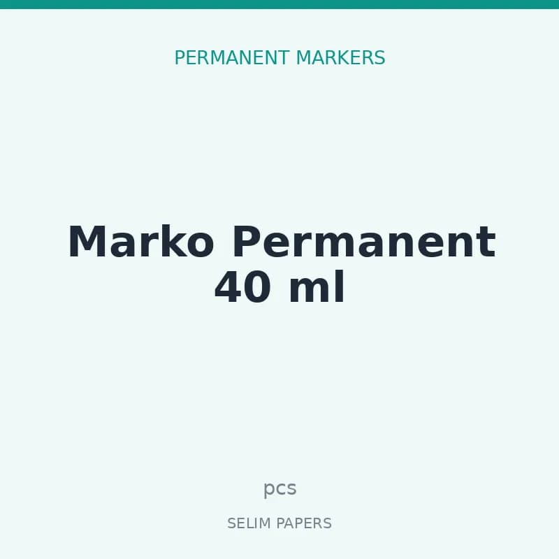 Marko Permanent 40 ml - Image 1