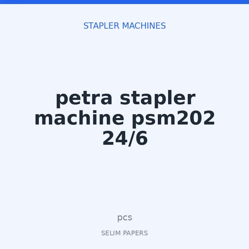 petra stapler machine psm202 24/6 - Image 1