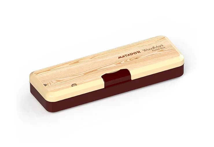 Matador woodmark pencil box - Image 1