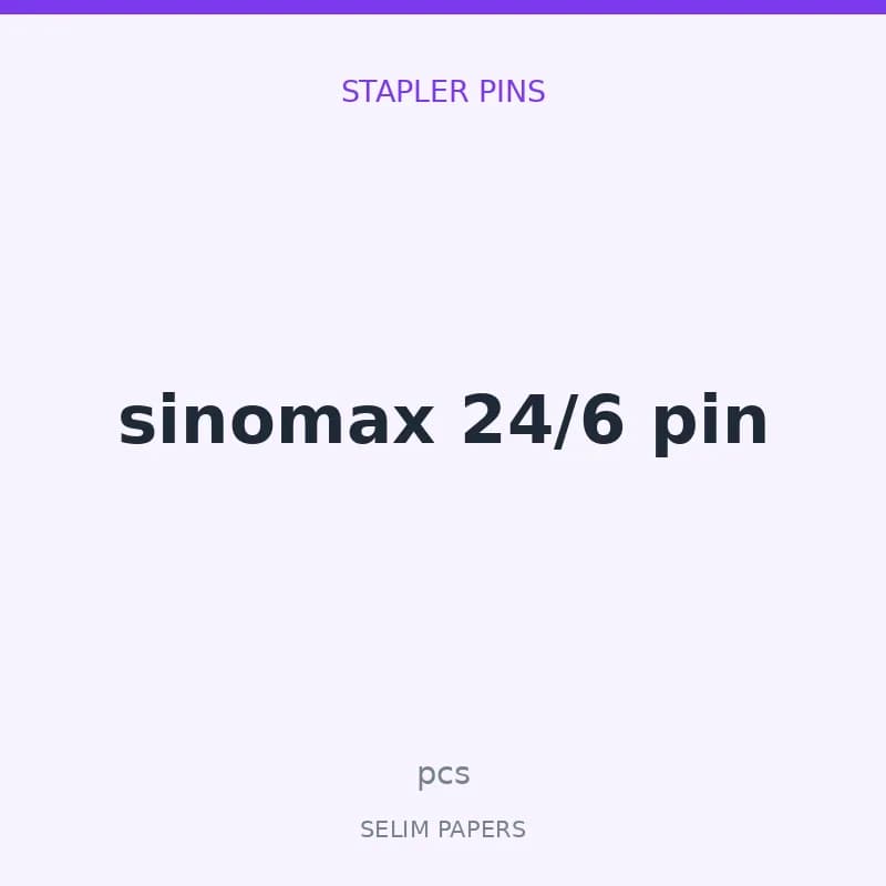 sinomax 24/6 pin - Image 1