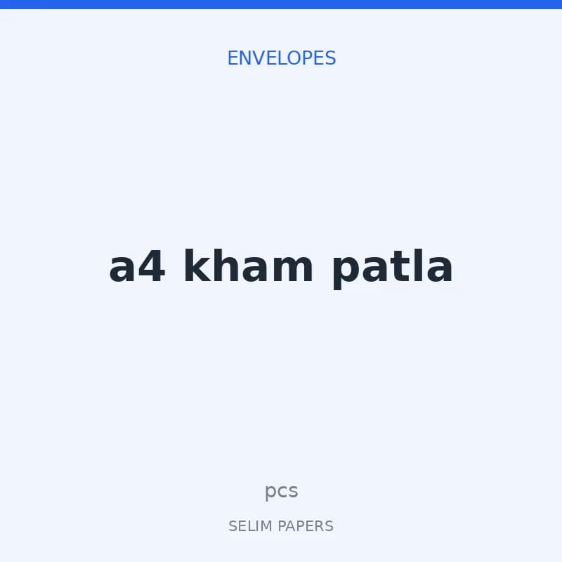 A4 kham patla