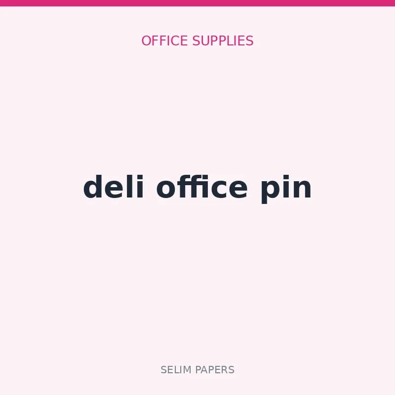 deli office pin - Image 1