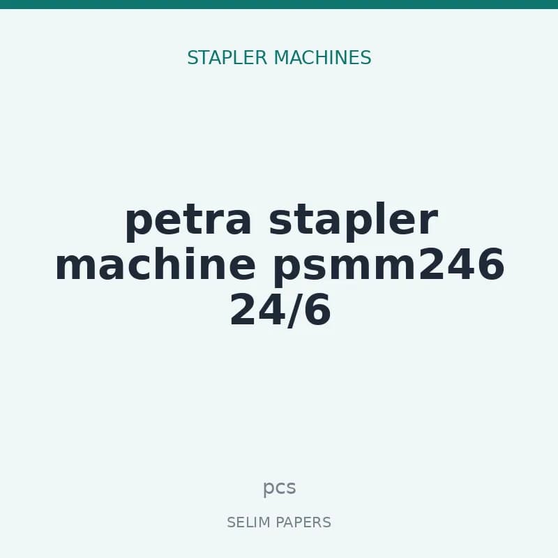 petra stapler machine psmm246 24/6