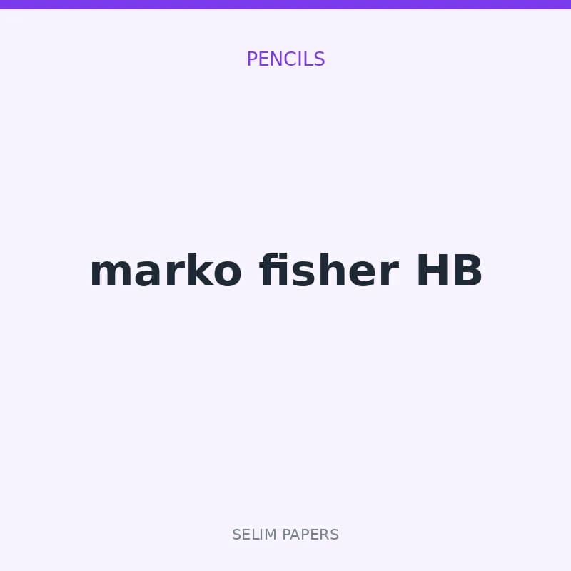 marko fisher HB - Image 1