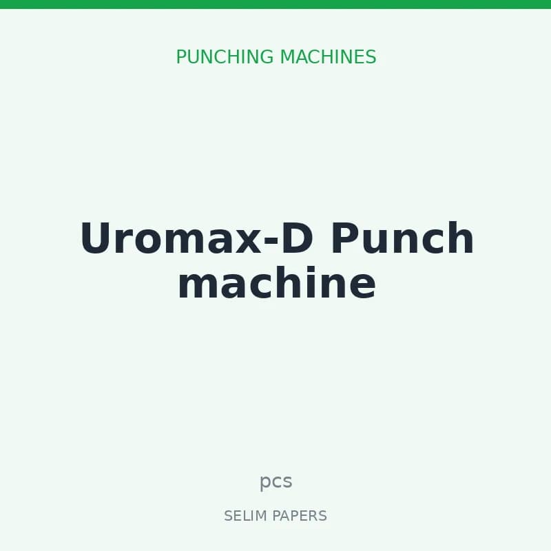 Uromax-D Punch machine - Image 1