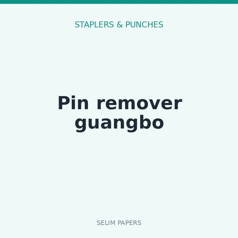 Pin remover guangbo - Image 1