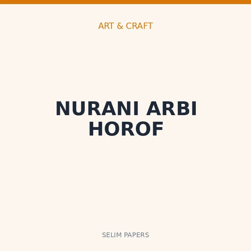 NURANI ARBI HOROF - Image 1