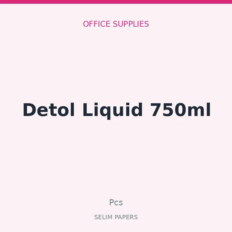 Detol Liquid 750ml - Image 1