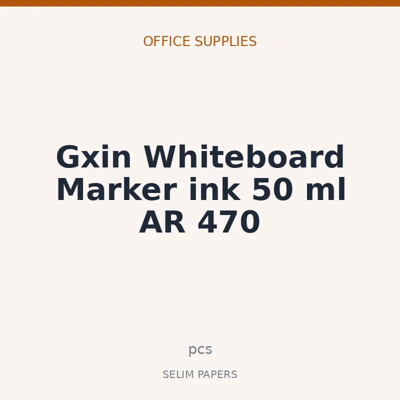 Gxin Whiteboard Marker ink 50 ml AR 470