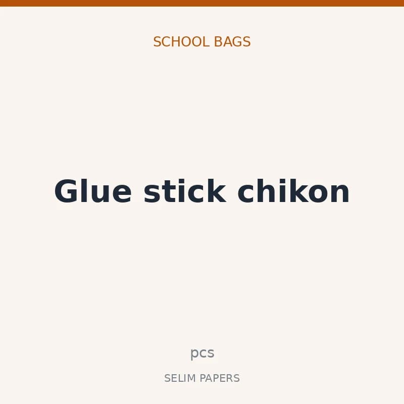 Glue stick chikon