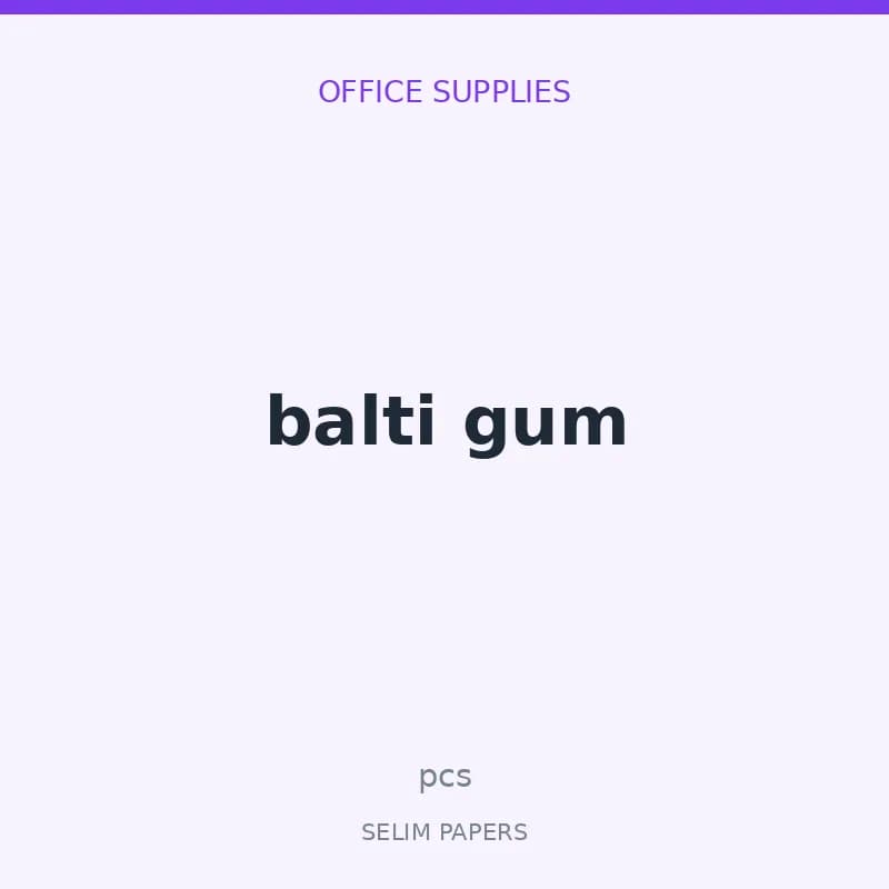 balti gum 500g
