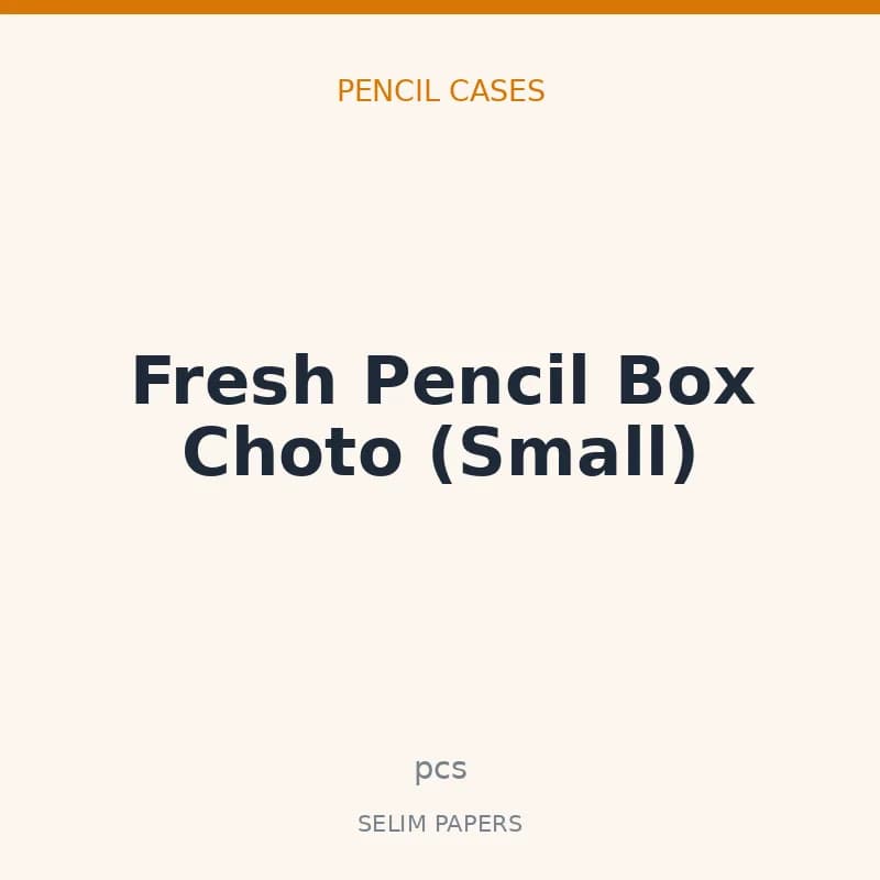 Fresh Pencil Box Choto (Small)