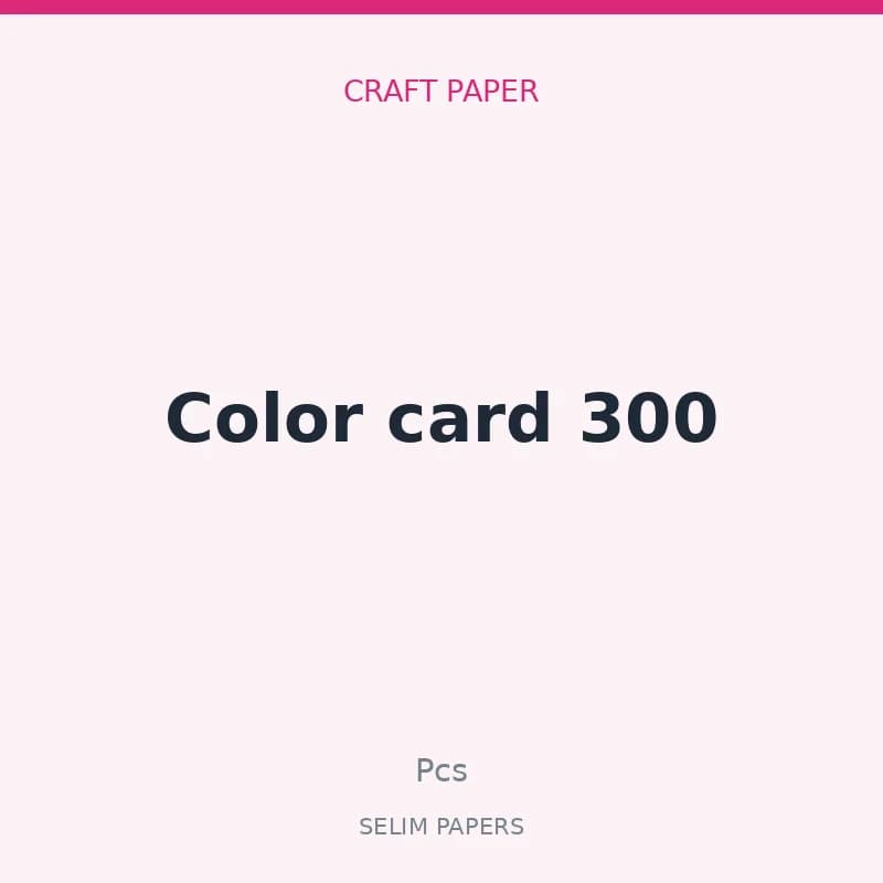 Color card 300