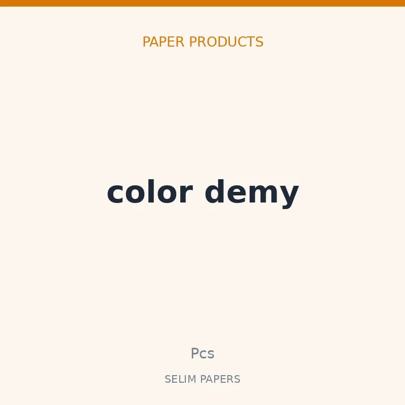 color demy